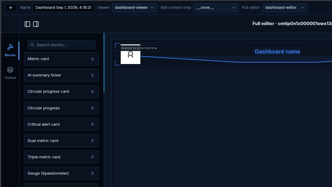 Dynamic Dashboard